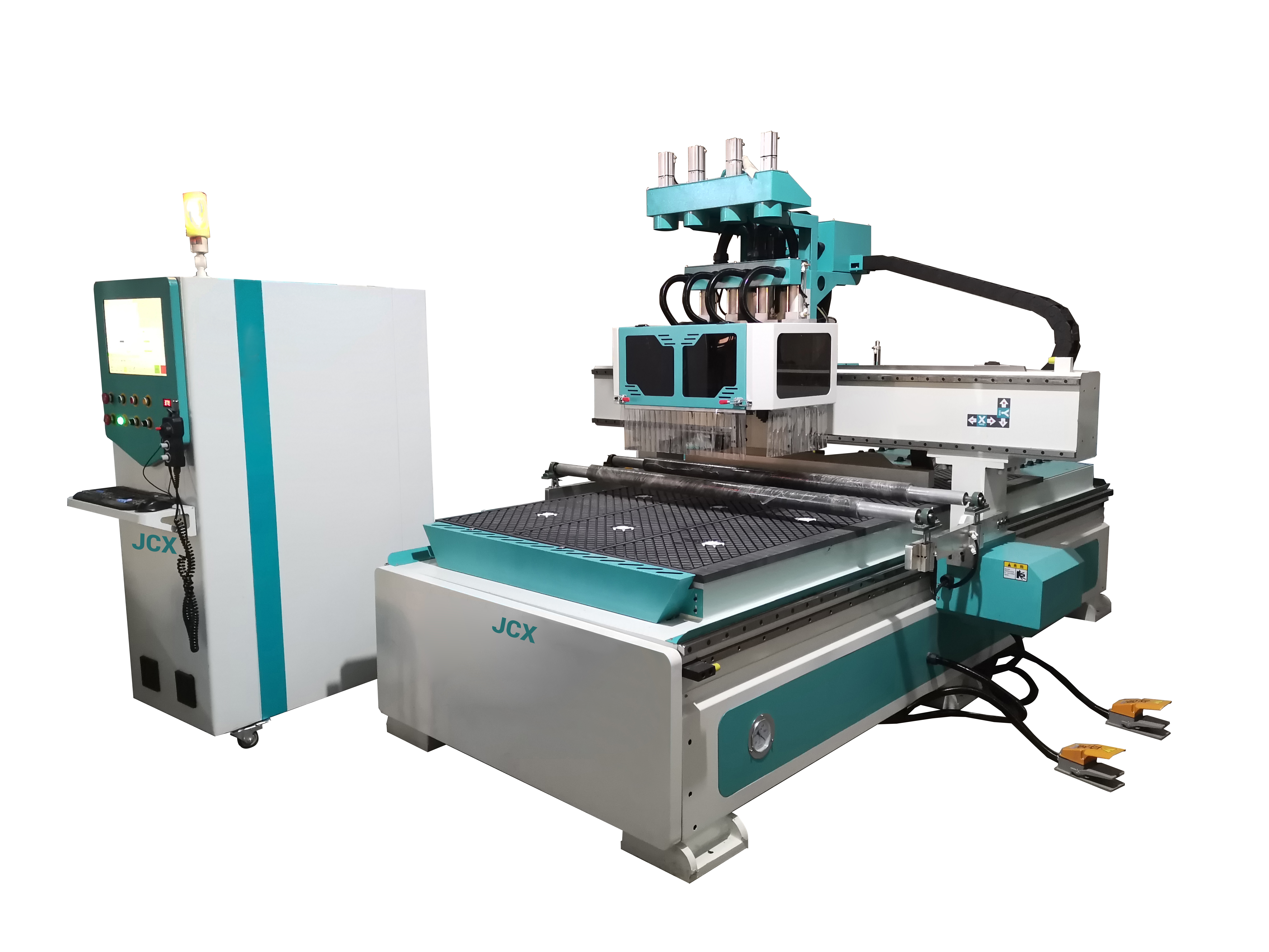 CNC Drilling Holes and Cutting Center